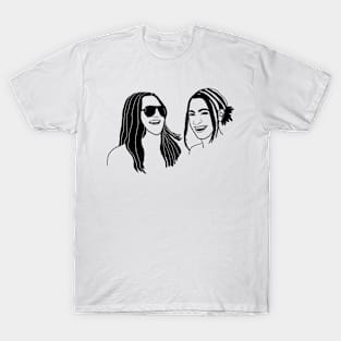 girls laughing T-Shirt